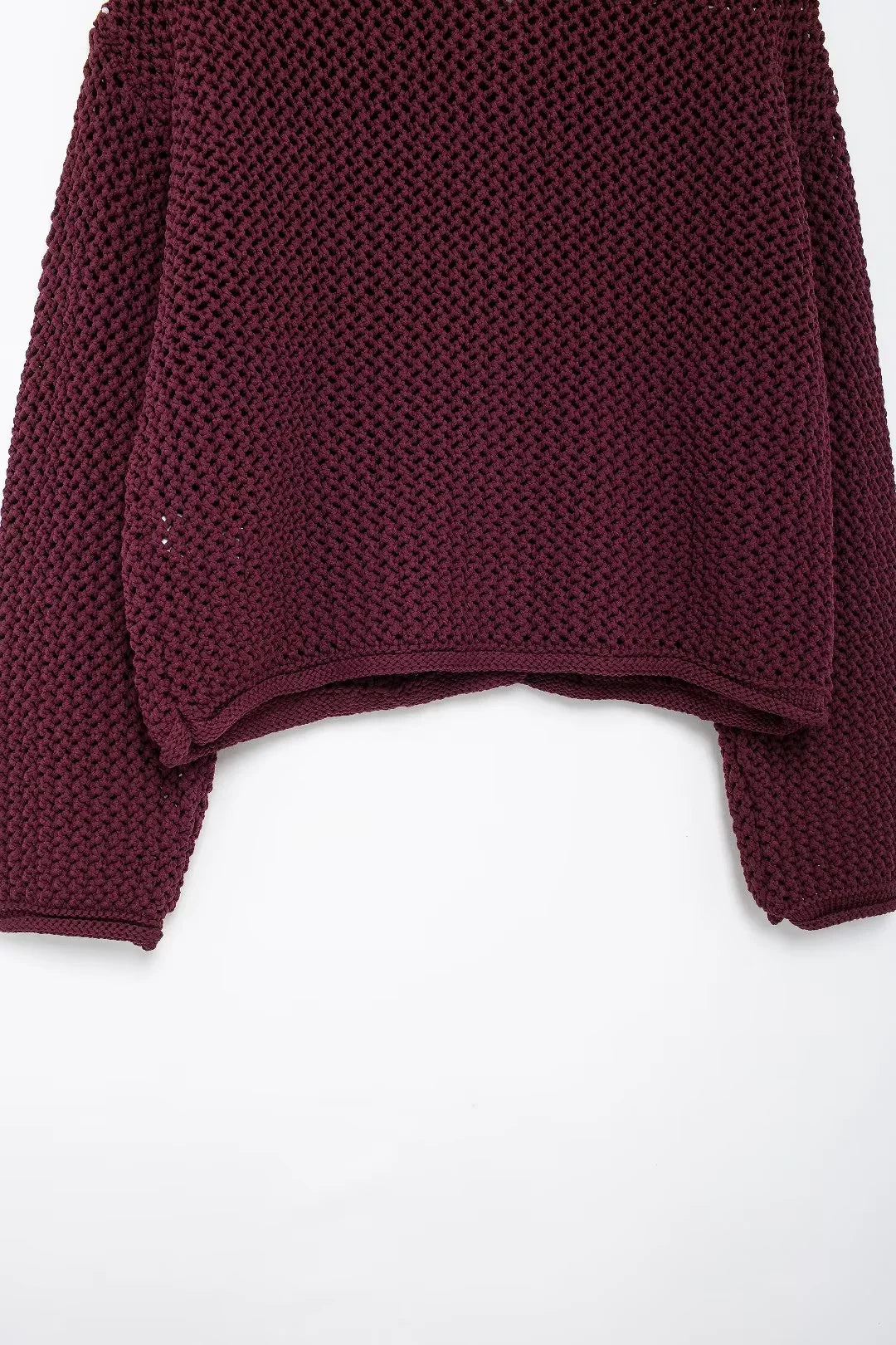 Cropped Knit Cardigan Women's Button Up Sweater