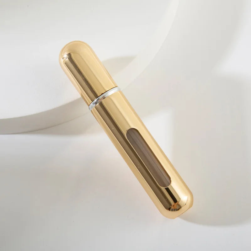 Refillable perfume sample bottle size comparison