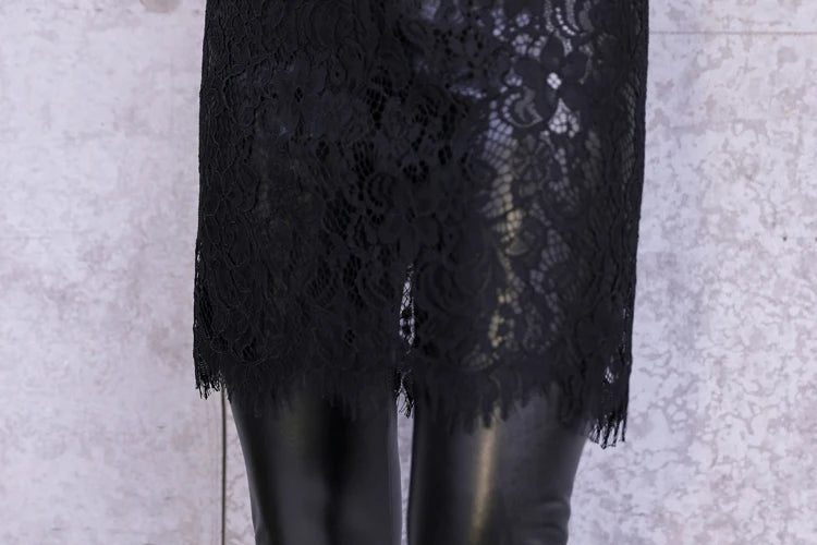 Women's Sheer Lace Mesh Mini Skirt Extender | Sānvivá