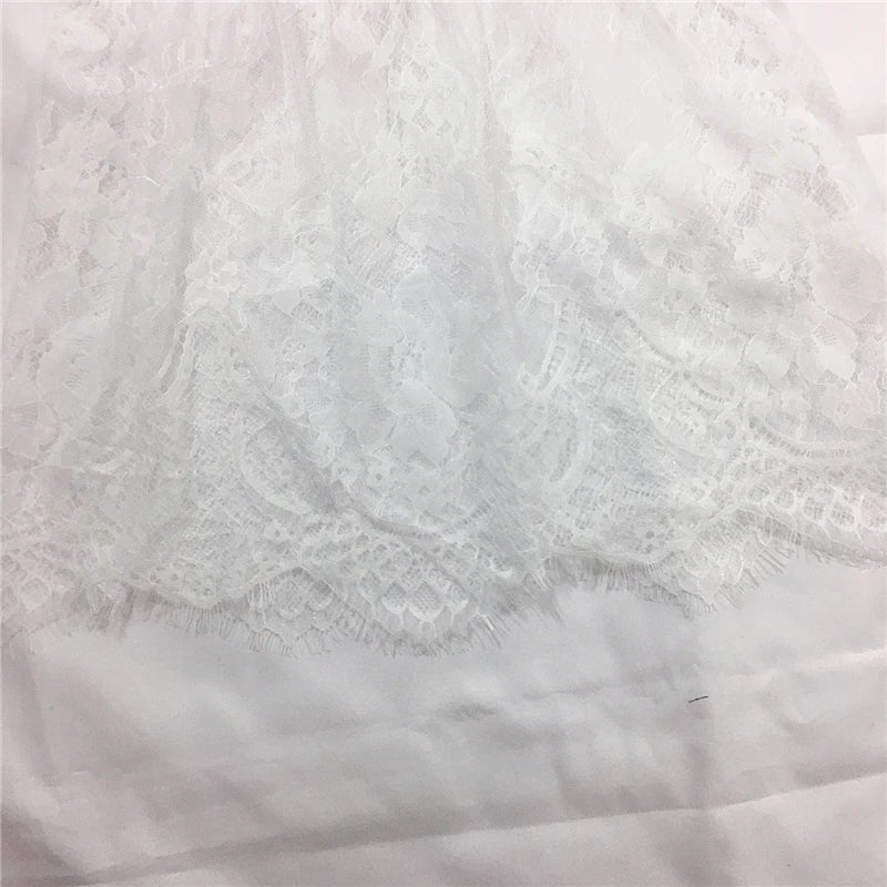 Women's Sheer Lace Mesh Mini Skirt Extender | Sānvivá