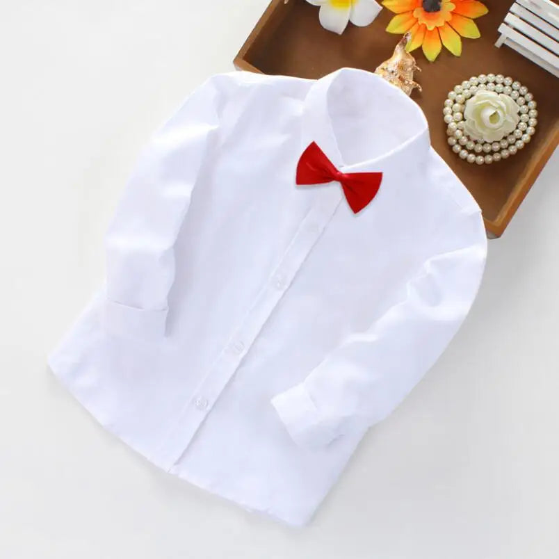 Boys School Uniform Shirt – Crisp Easy-Care Polo