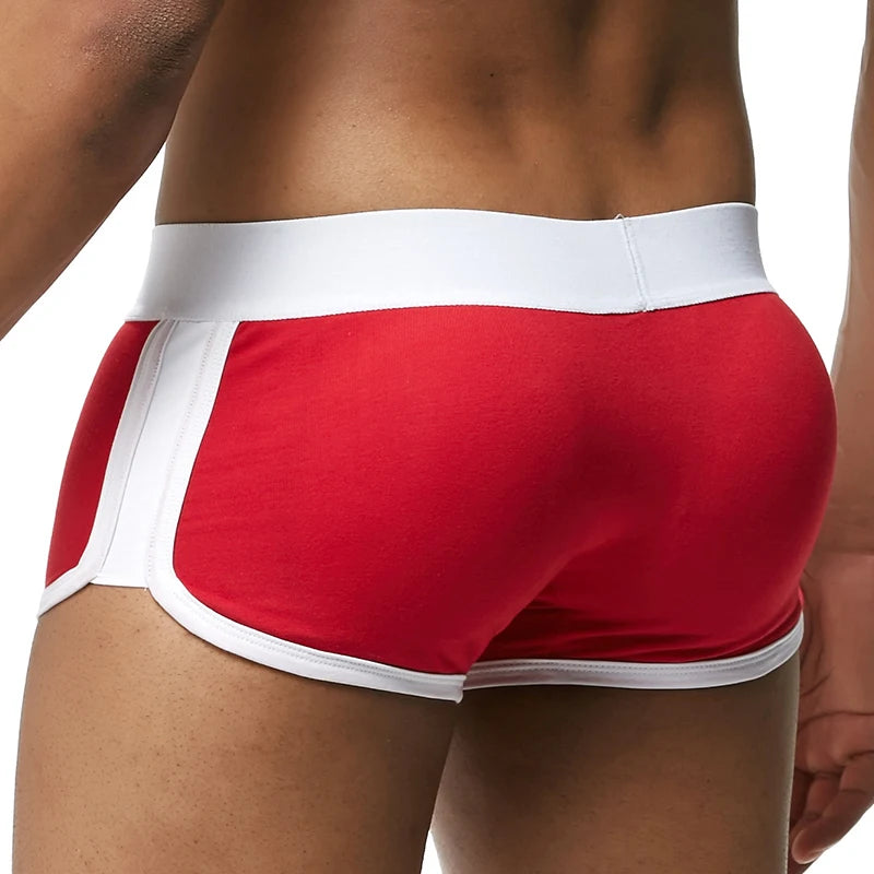 Men's padded boxer shorts with removable butt-enhancing pads | Sānvivá