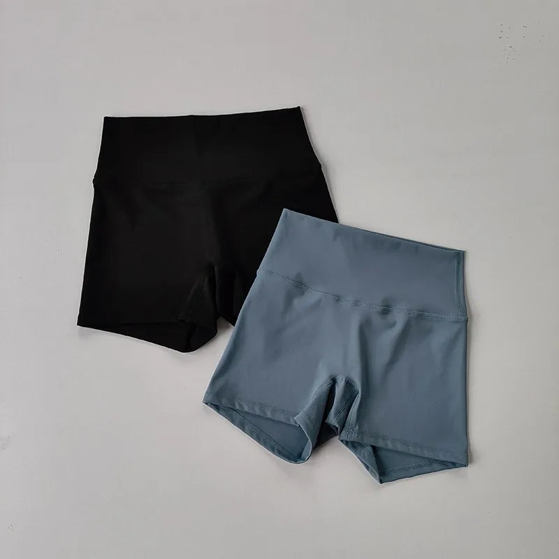 Women's High Waist Push-Up Booty short Ash & Brown | Sānvivá