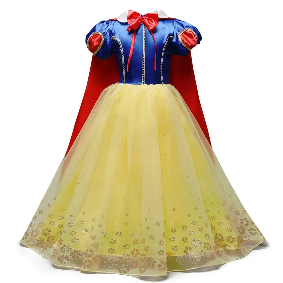 Kids princess cosplay dress worn by child model