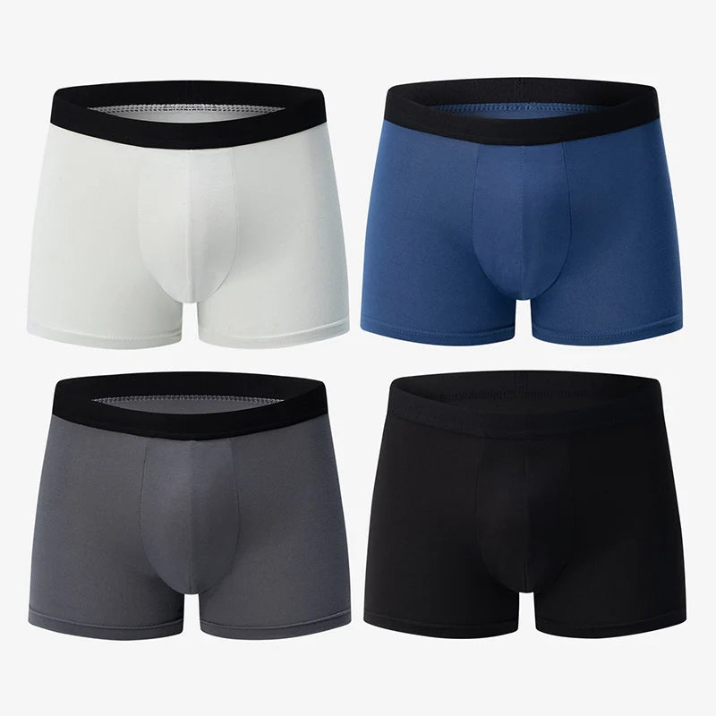Men's boxer briefs worn model
