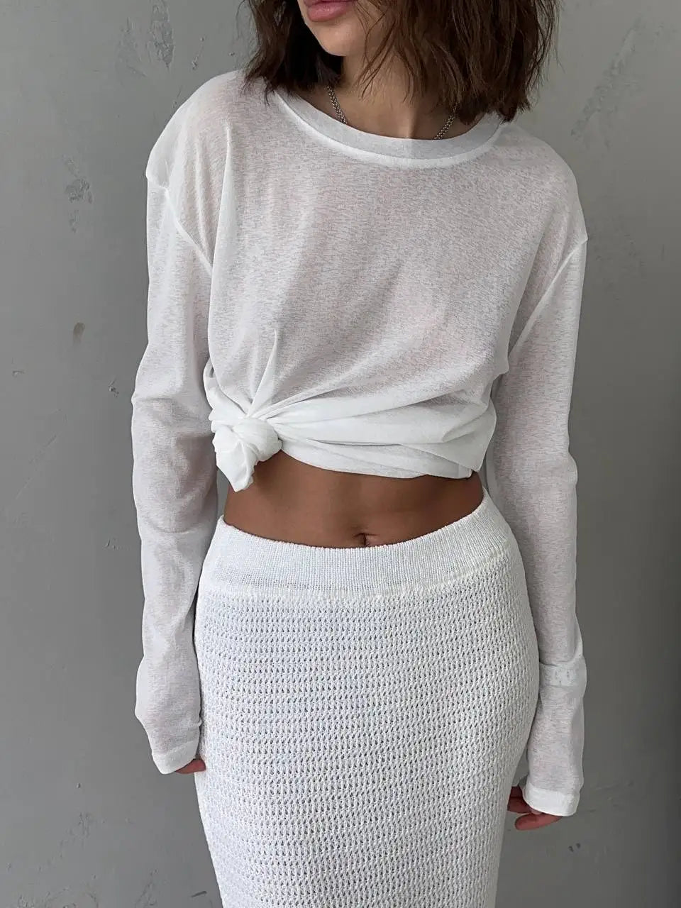 Women's Soft Knit Long Sleeve Tee 