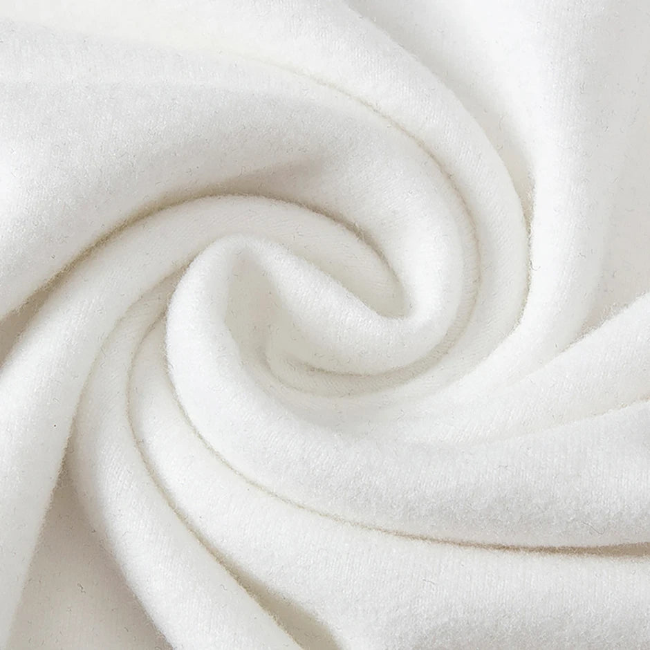 Men's semi-turtleneck long sleeve top worn under jacket