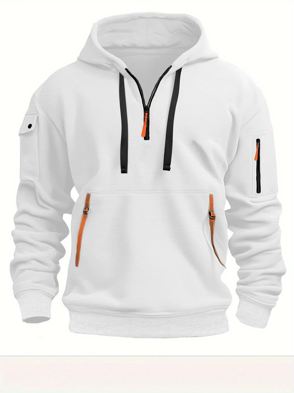 Casual sports hoodie front view