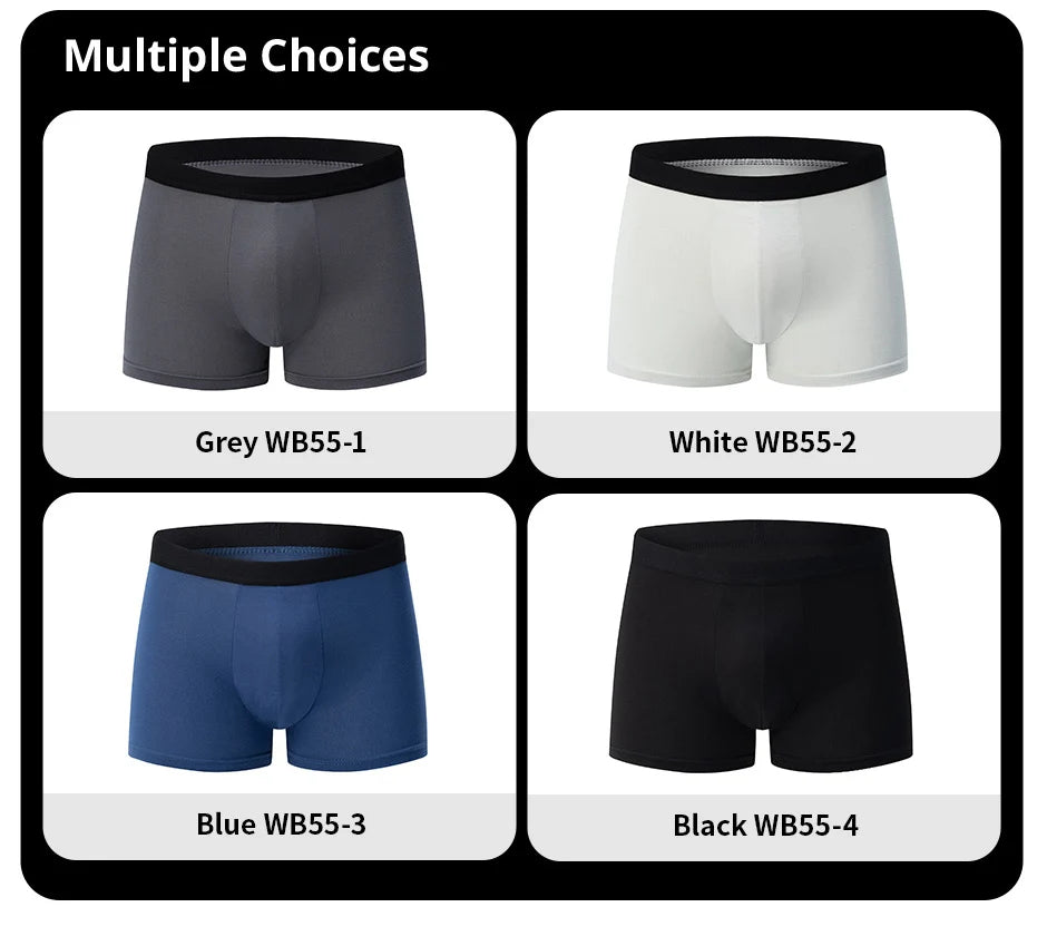 Men's boxer briefs worn model
