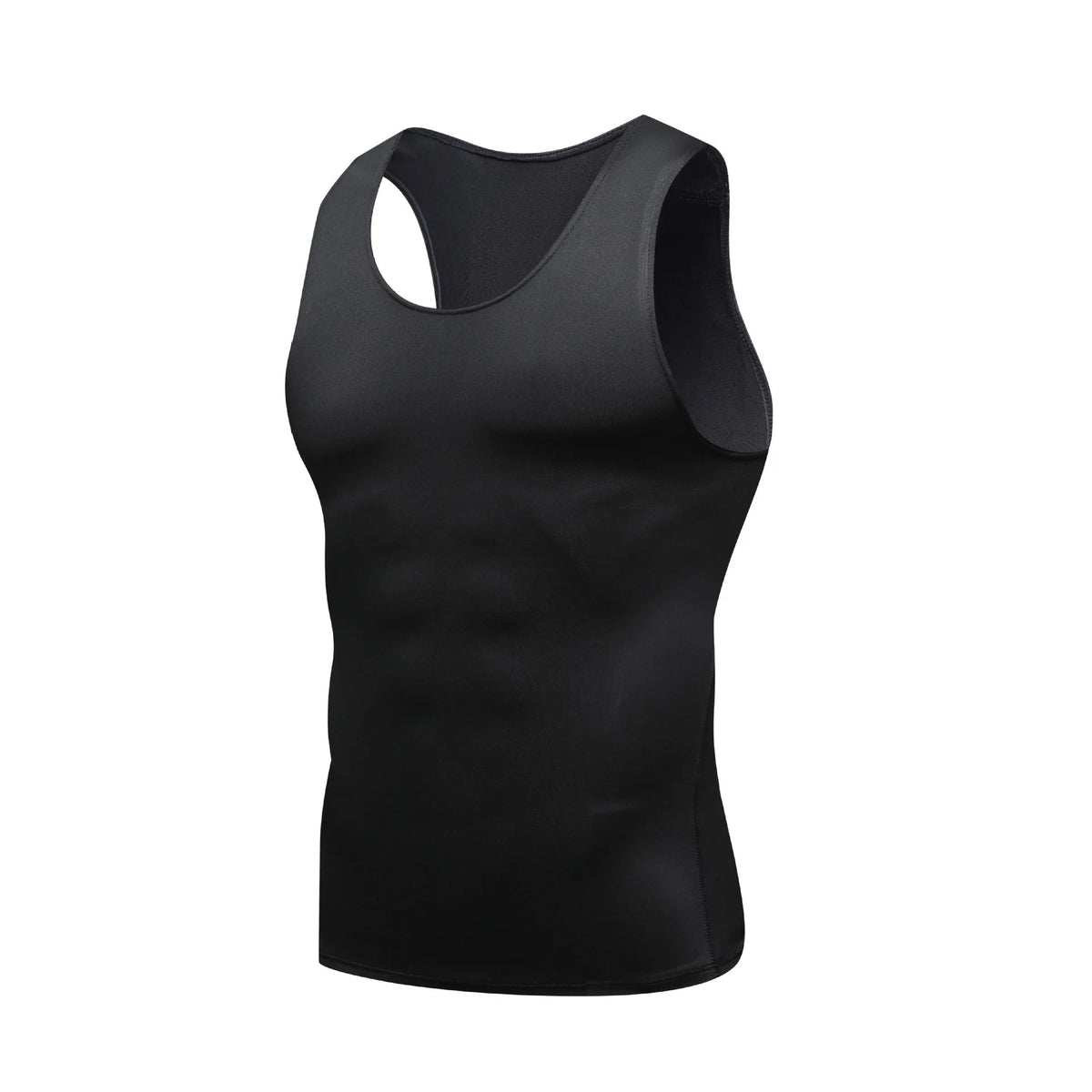 Compression training tee front view