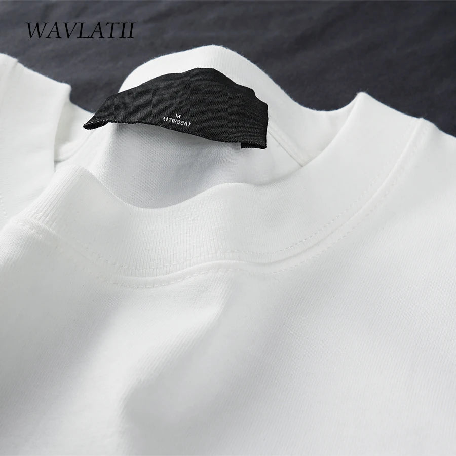 Oversized korean streetwear tee color options display