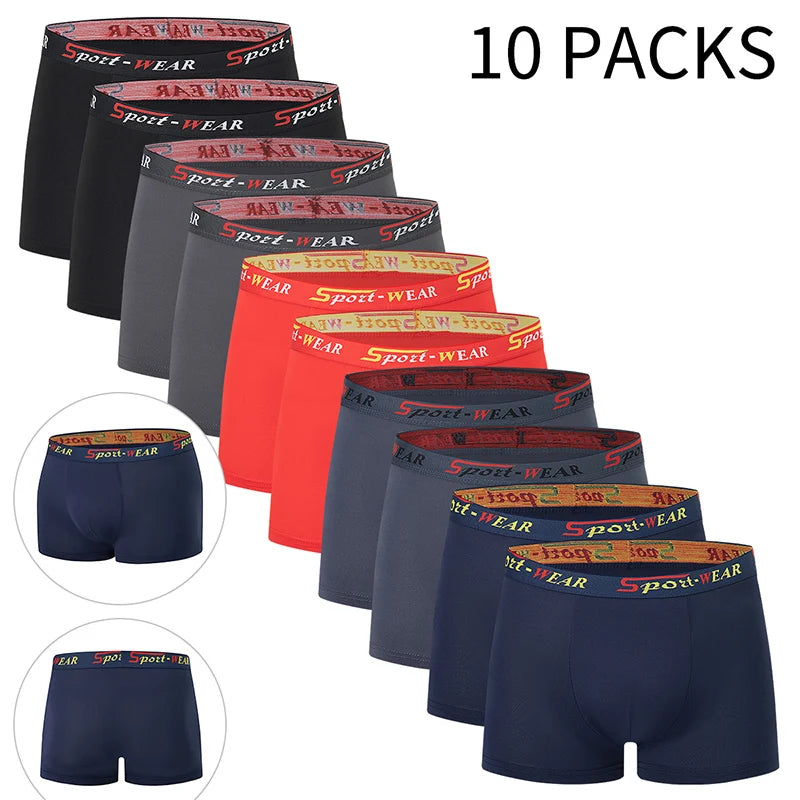 Printed boxers multi-pack front view