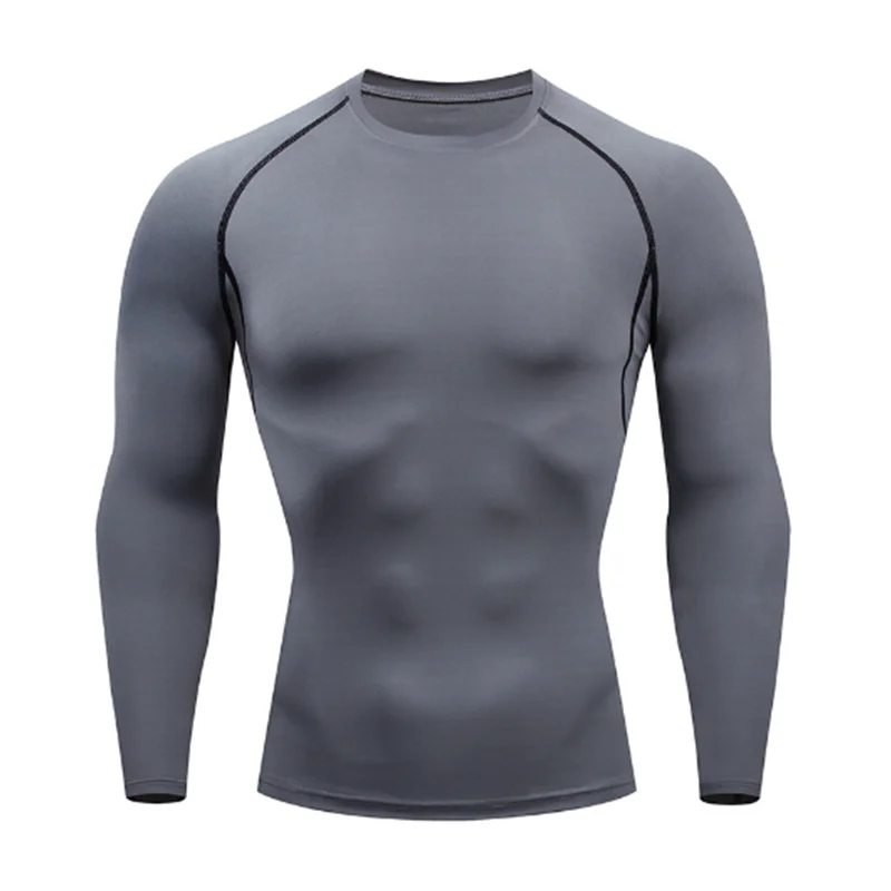 Compression training tee front view