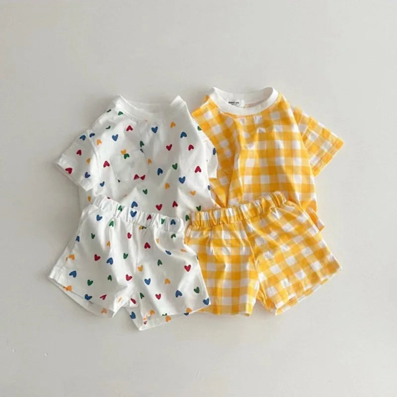 Baby cartoon print sun jacket worn by child