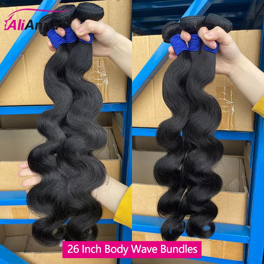 Hair bundles hd lace closure worn styled