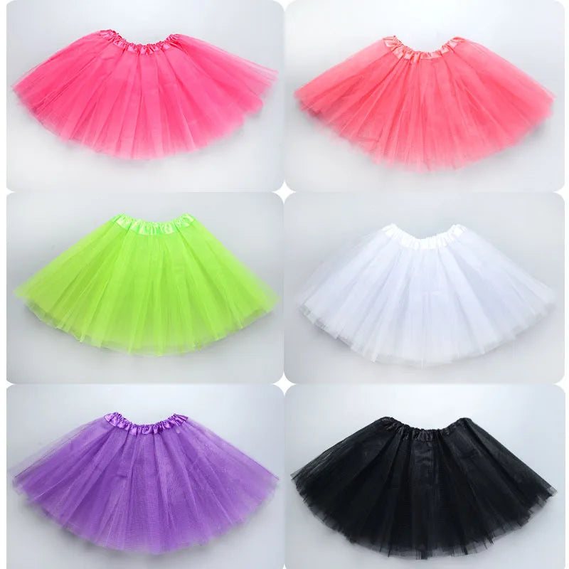 Girls ballet tutu skirt worn by child