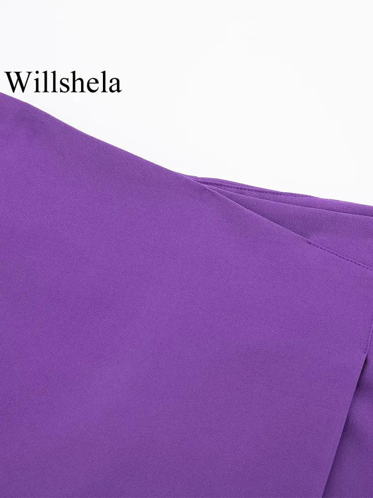 Women's Asymmetrical Side Zip Sānvivá