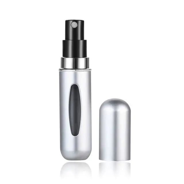 Refillable perfume sample bottle size comparison