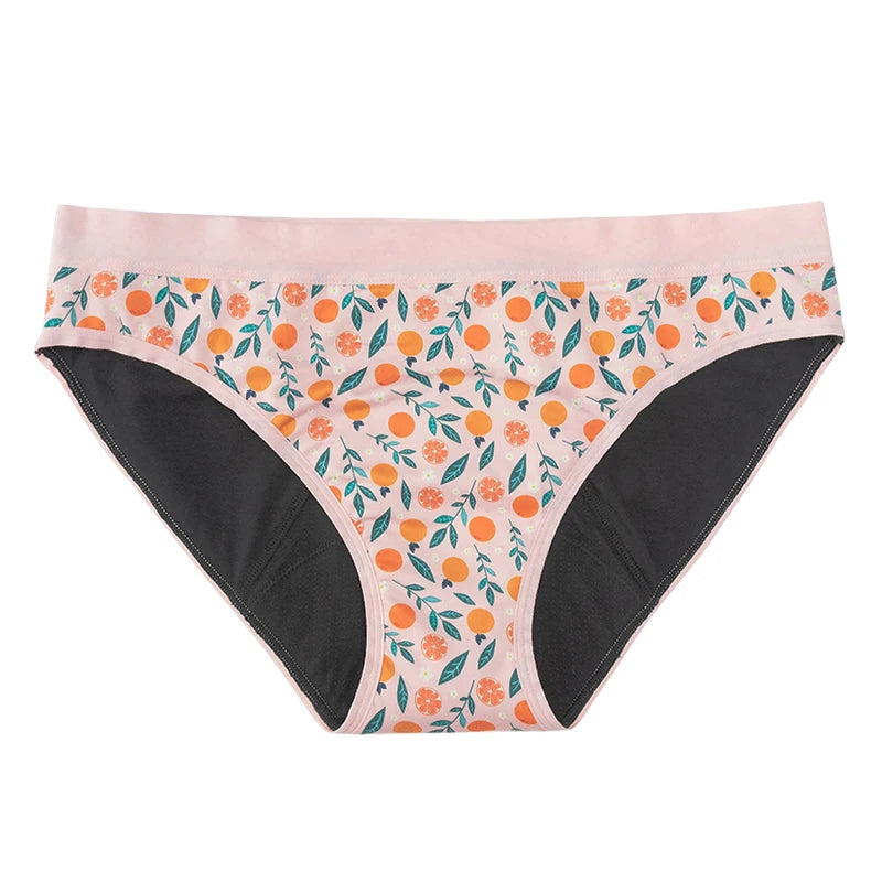 Teen cotton period panties comfortable fit display