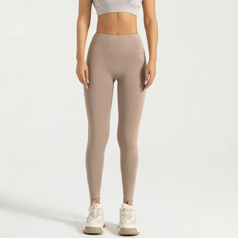 No t-line leggings nude front view