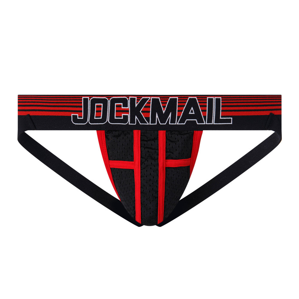 Breathable g-string jockstrap pack display