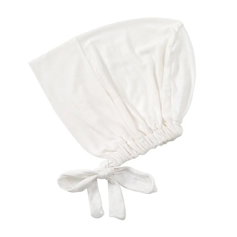 Modal hijab undercap side white