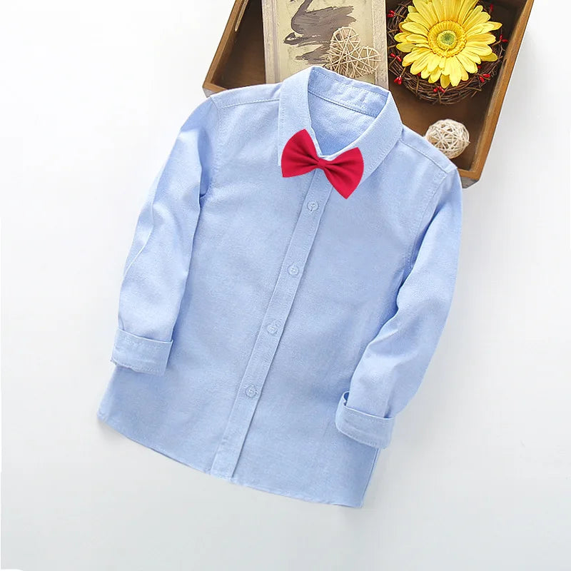 Boys School Uniform Shirt – Crisp Easy-Care Polo