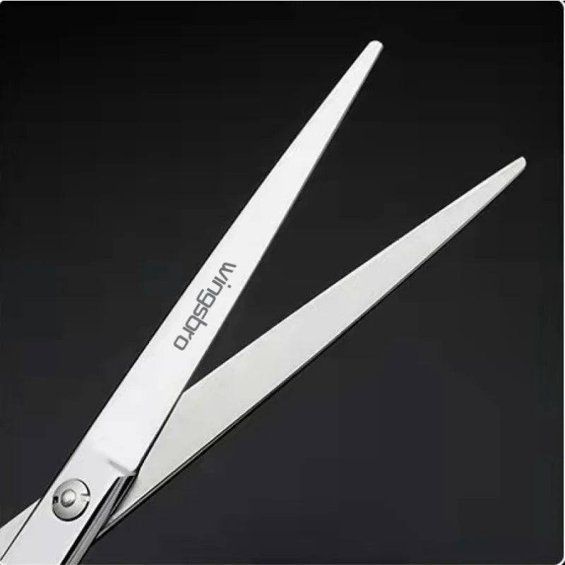 Professional hair cutting scissors set with stand