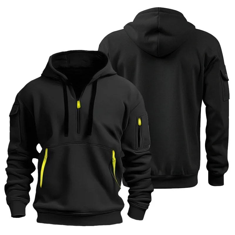 Casual sports hoodie front view