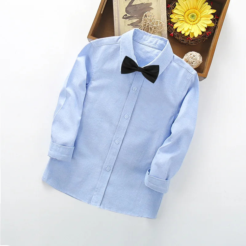 Boys School Uniform Shirt – Crisp Easy-Care Polo