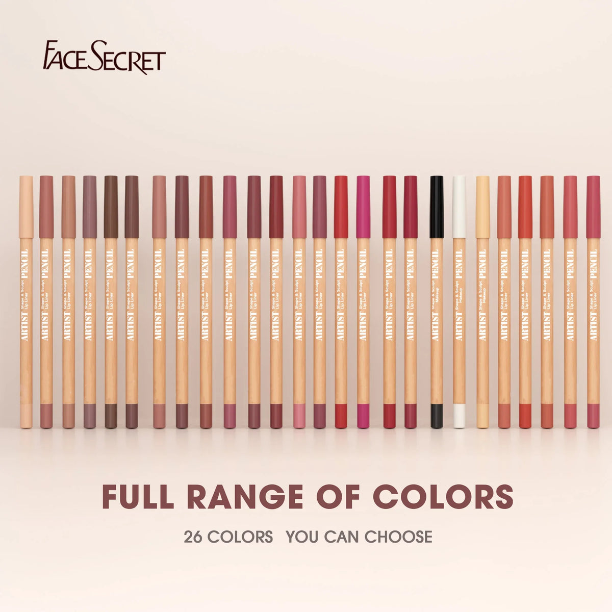 Precision lip liner pencil sketch roast shade