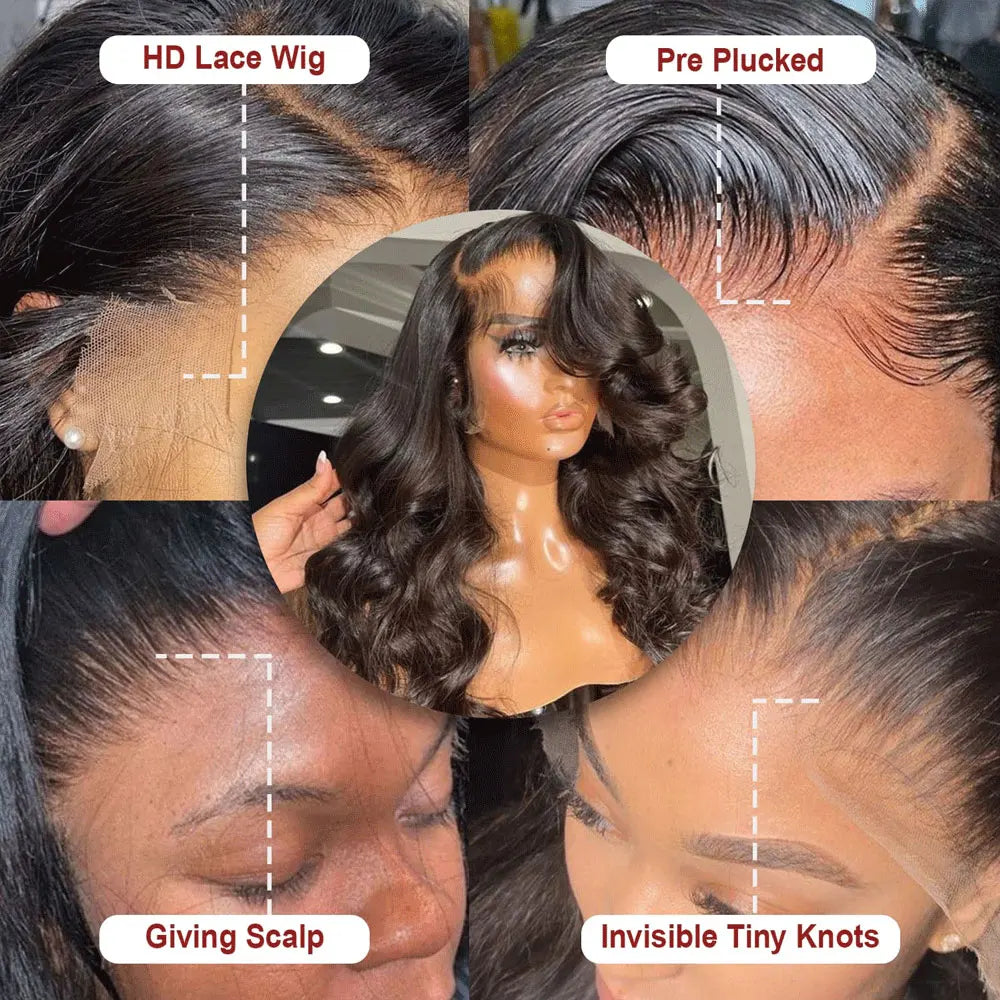 250% density Raw Peruvian body wave HD lace wig | Sānvivá