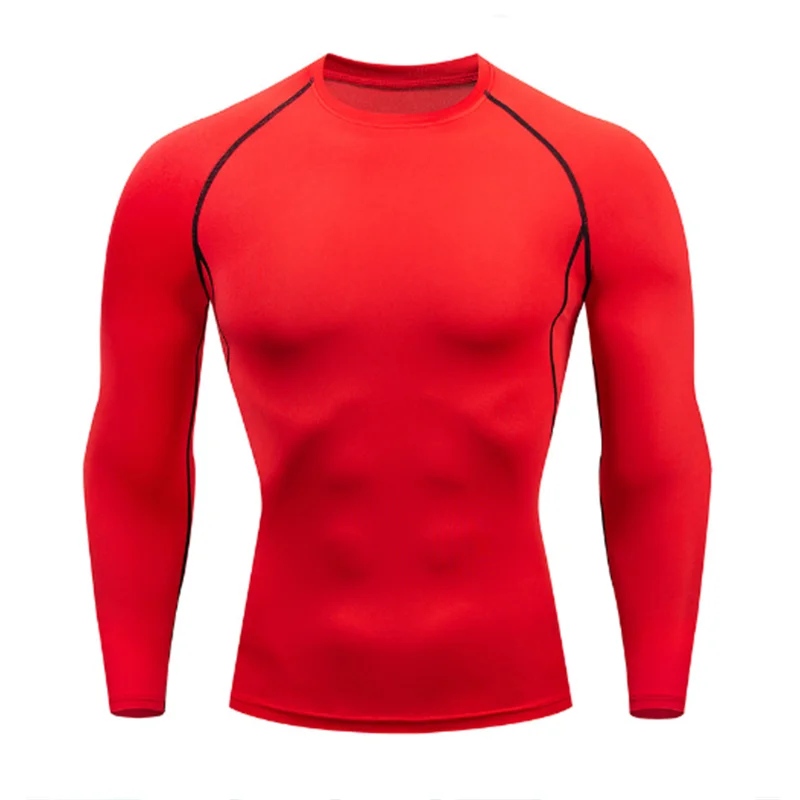 Compression training tee front view