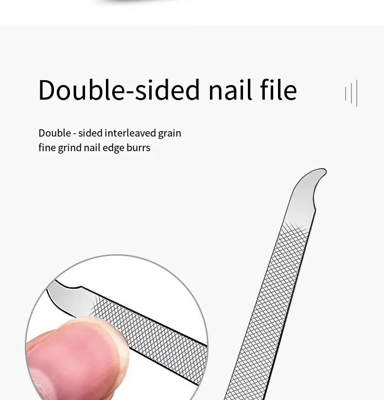 6-Piece Portable Manicure Nail Scissors Set