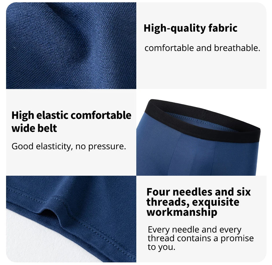 Men's boxer briefs worn model
