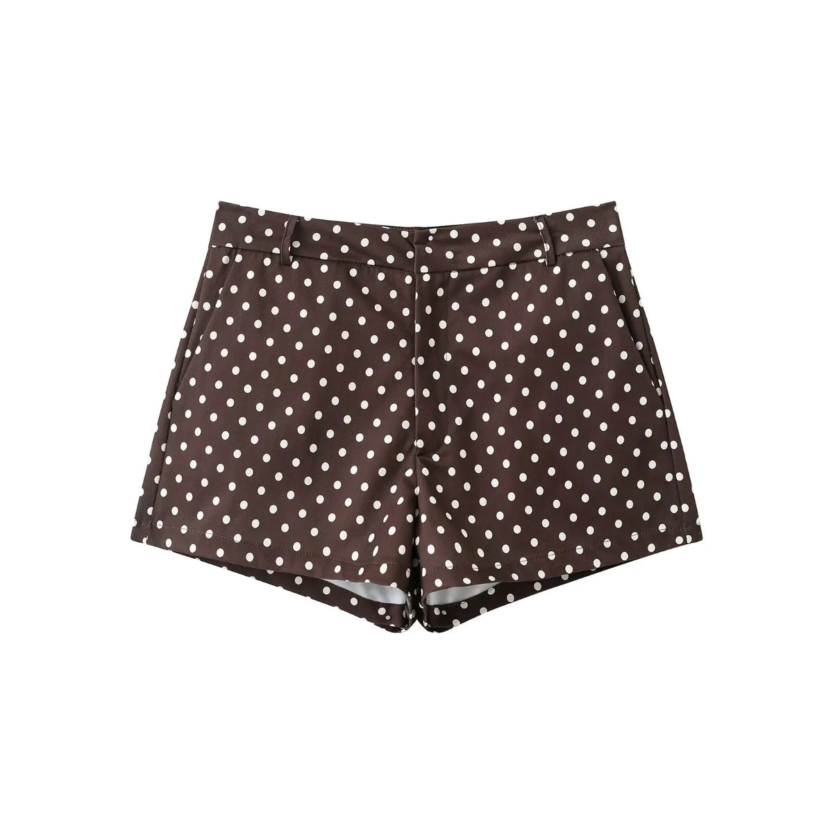 Polka dot casual jacket back view
