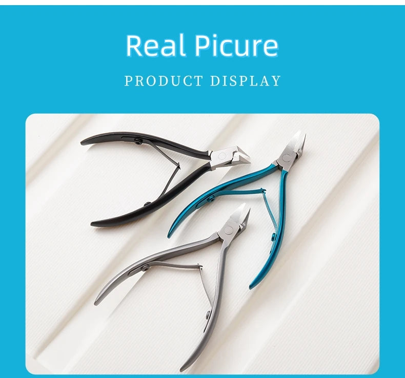 Toenail Clipper for Thick Nails with sharp stainless-steel design for easy grooming of ingrown nails.