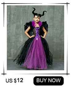 Girls witch Halloween costume worn by child