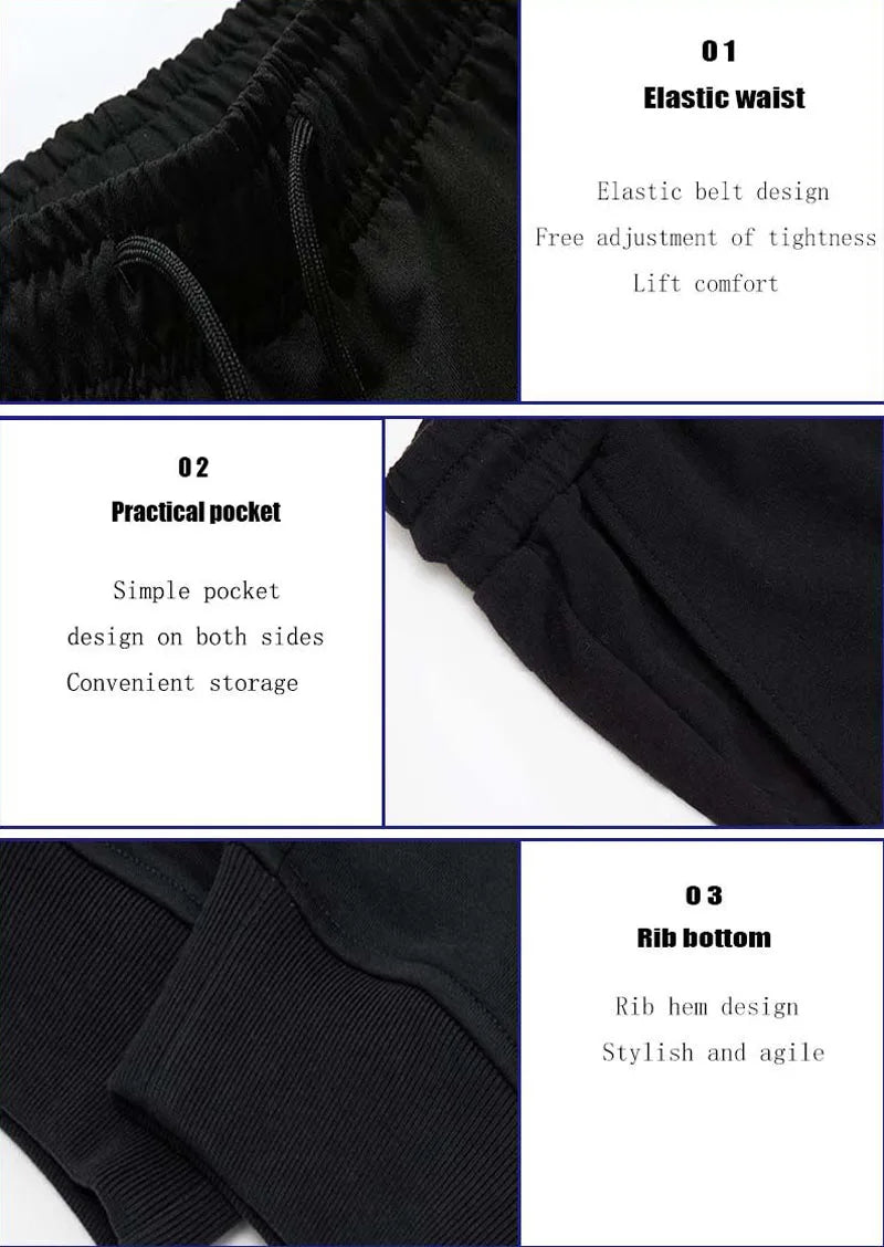 Loose fit jogging trousers front view grey