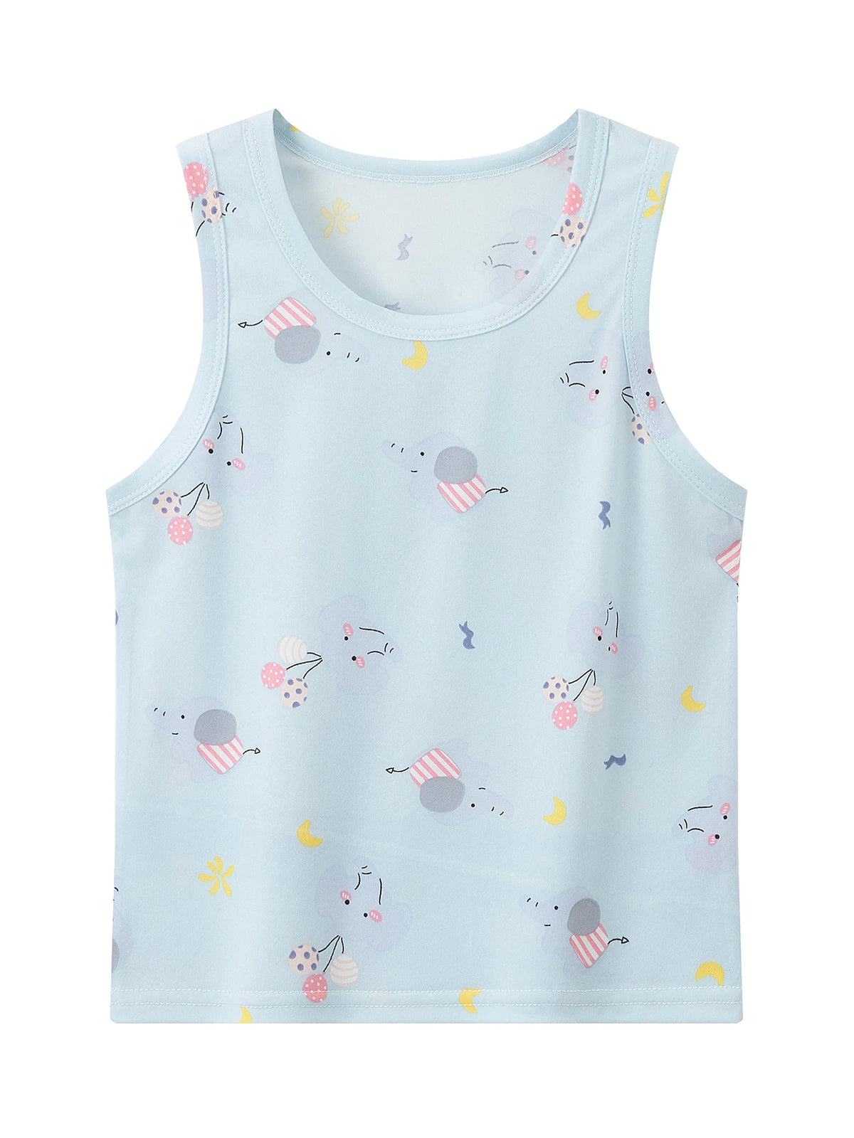 Kids shorts set top detail