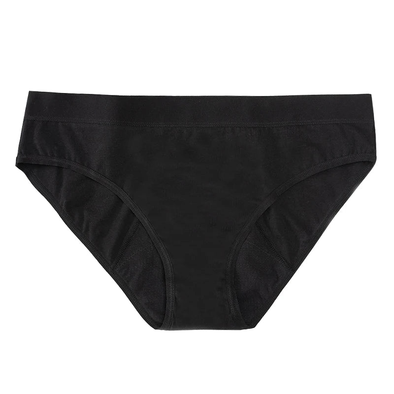 Teen cotton period panties comfortable fit display
