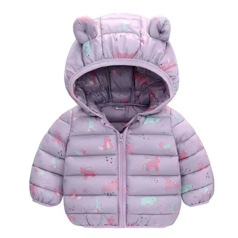 Kids Hooded Bear Jacket | Sānvivá
