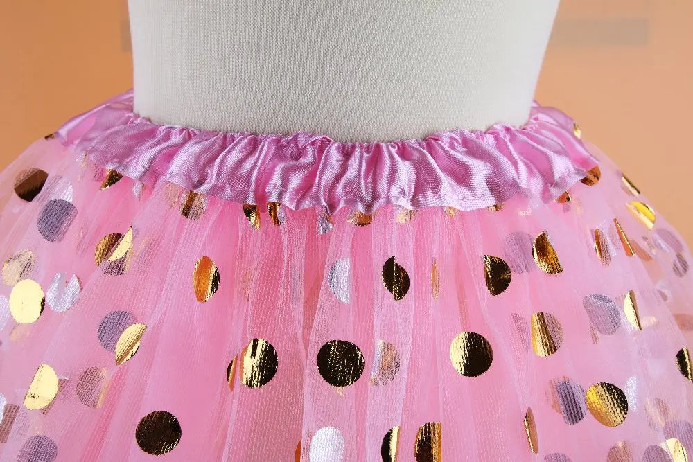 Girls pettiskirt tutu worn by child