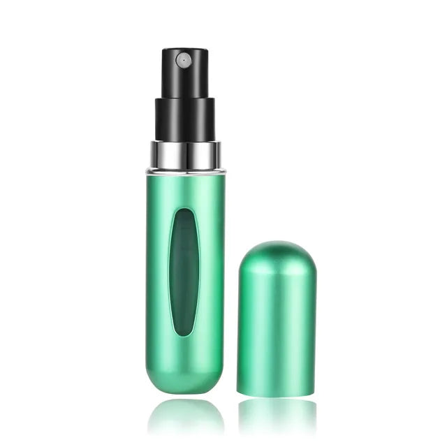 Refillable perfume sample bottle size comparison