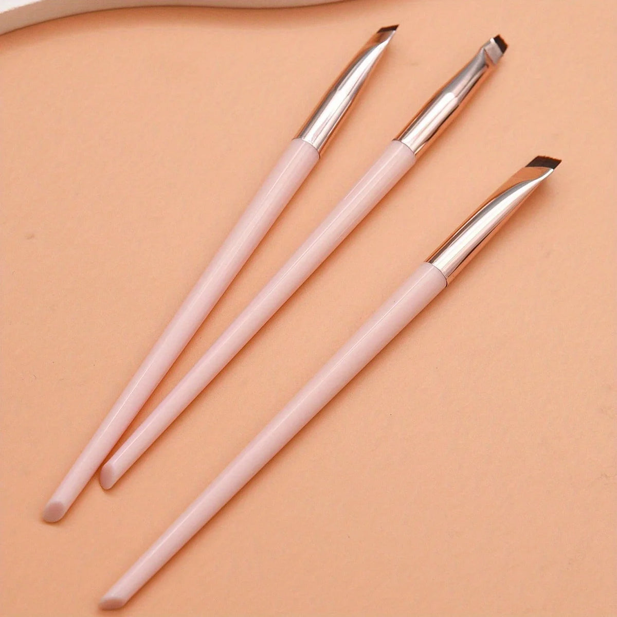 Precision makeup brush set