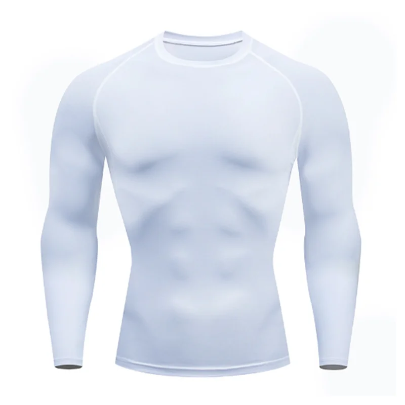 Compression training tee front view