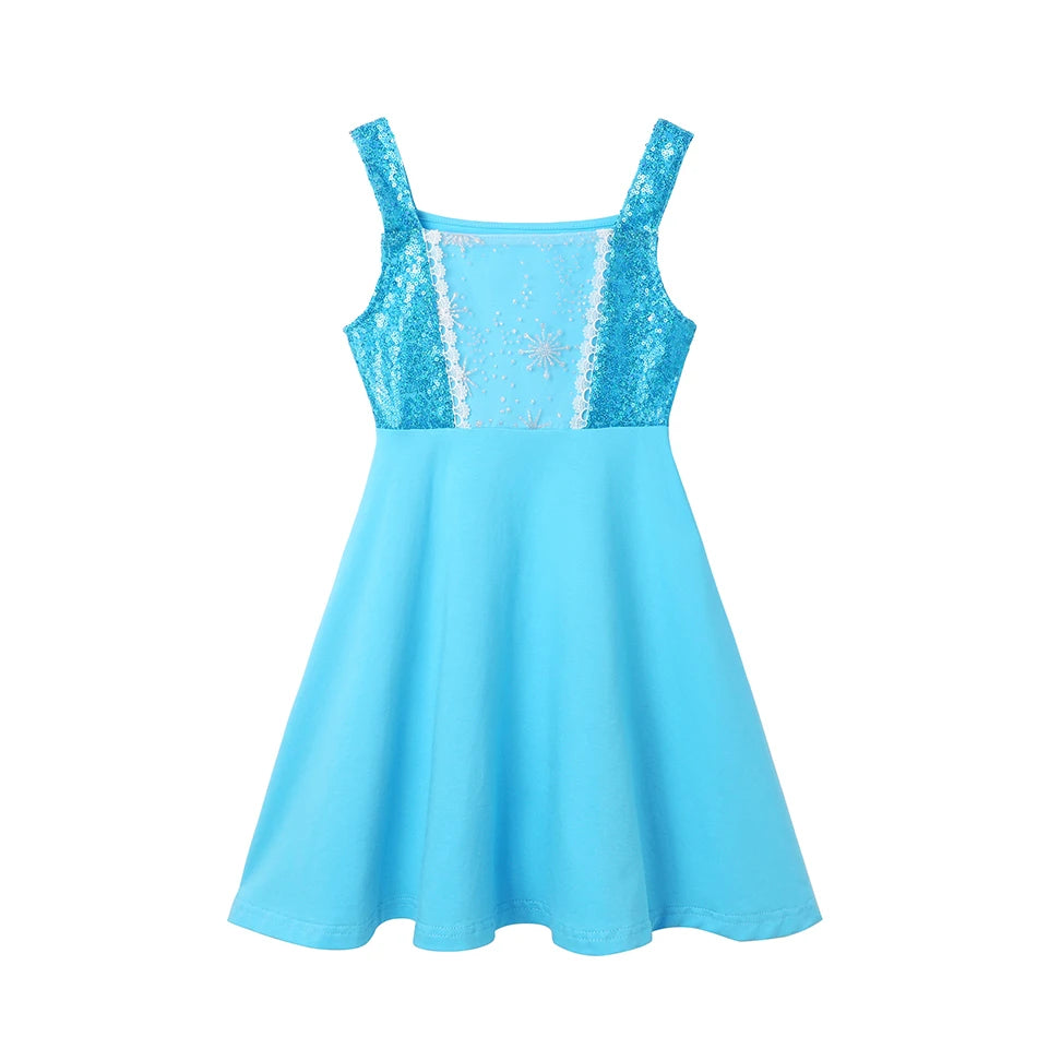 Girls princess cosplay dress embellishment detail