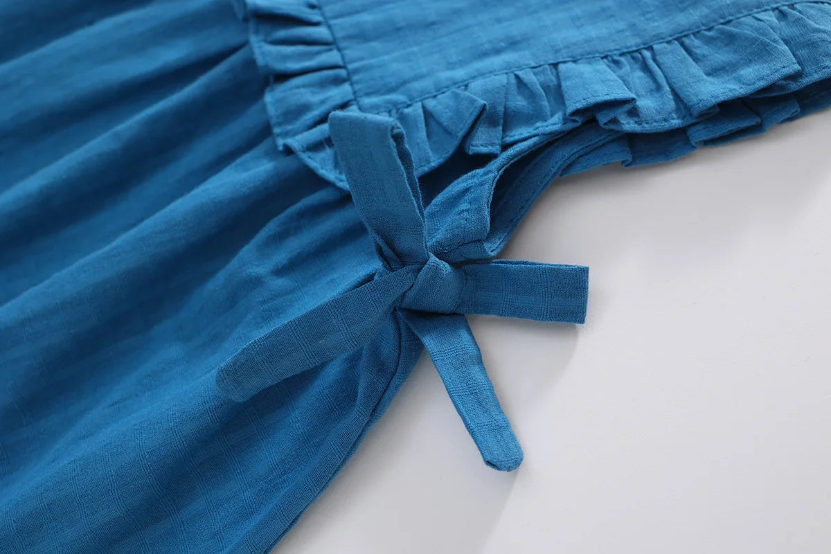 Boys loose fit jeans worn by child