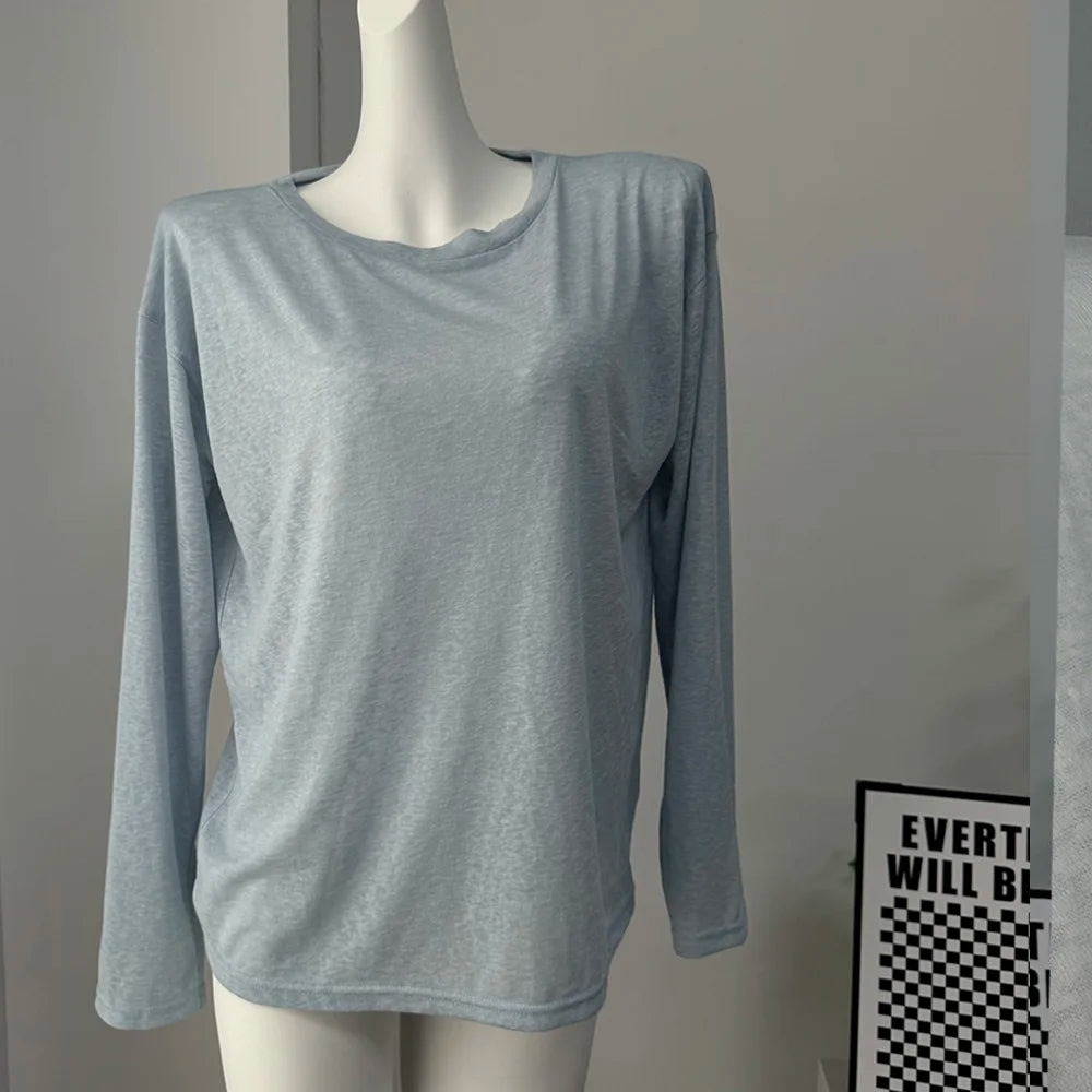 Women's Soft Knit Long Sleeve Tee 