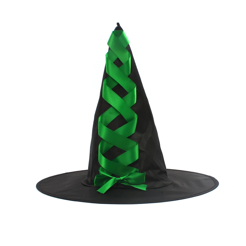 Girls Witch Halloween Costume – Spooky 3-Piece Dress Set
